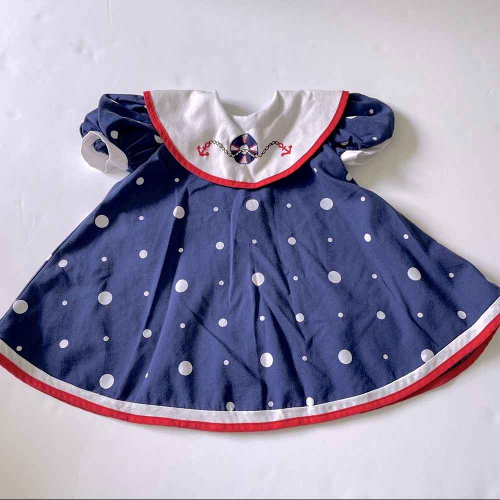 Vintage nautical dress